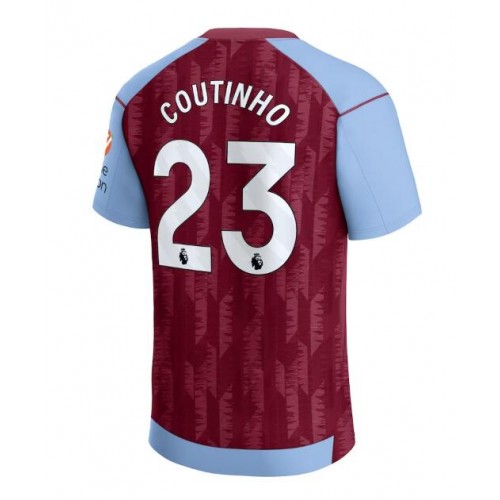 Dres Aston Villa Philippe Coutinho #23 Domaci 2023-24 Kratak Rukav